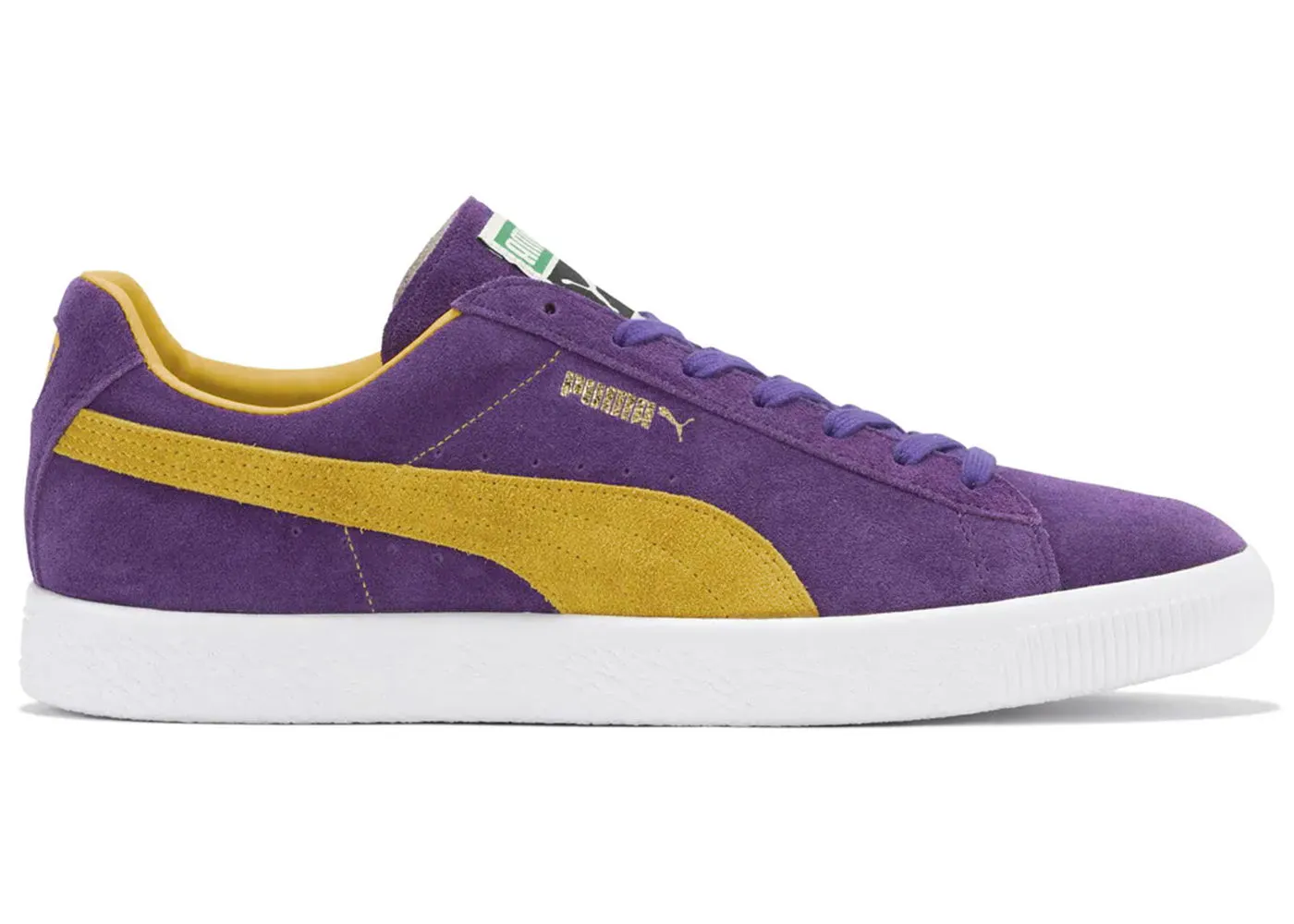 Puma Suede VTG "Made in Japan Prism Violet Spectra Yellow"