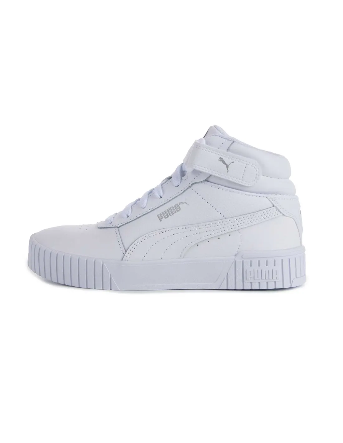 PUMA - Zapatillas blanca Carina 2.0 Mid Mujer