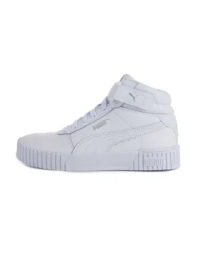 PUMA - Zapatillas blanca Carina 2.0 Mid Mujer