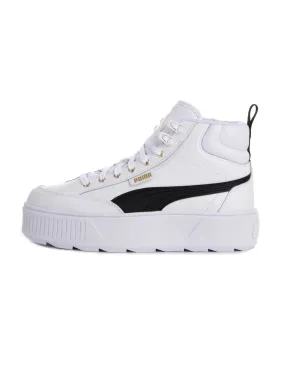 PUMA - Zapatillas blancas Karmen Mid Mujer