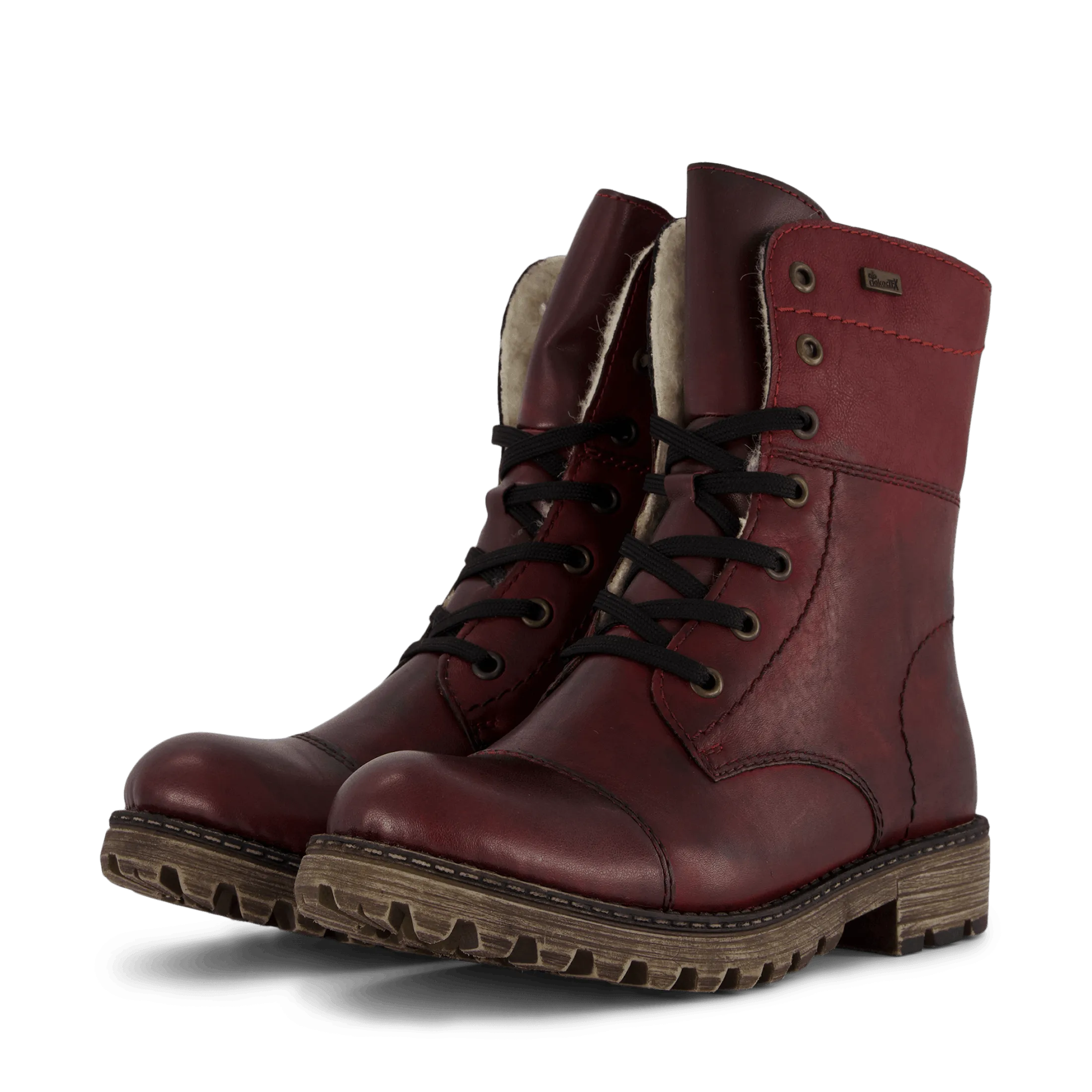 Rieker zapatos Y6723-36 Burgund