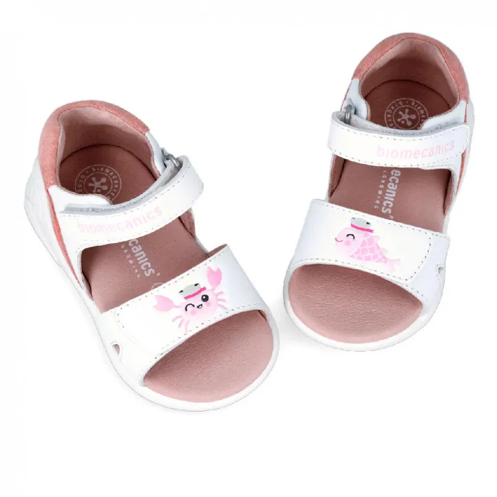 SANDALIAS BIOMECANICS DE NIñA BLANCO 242142A