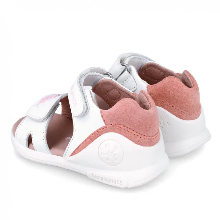 SANDALIAS BIOMECANICS DE NIñA BLANCO 242142A