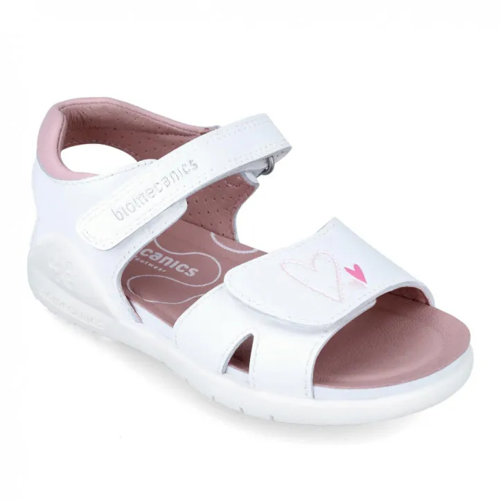 SANDALIAS BIOMECANICS DE NIñA BLANCO 242233B