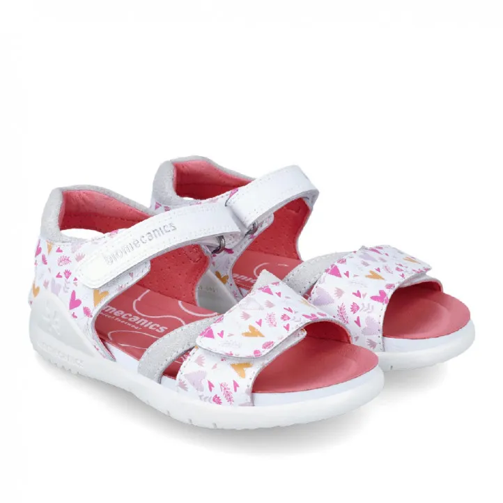 SANDALIAS BIOMECANICS DE NIñA BLANCO 242234B