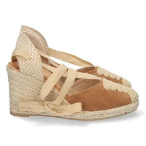 Sandalias con cuña, descubre los cupones de Let's Secrets1A-1645-Camel