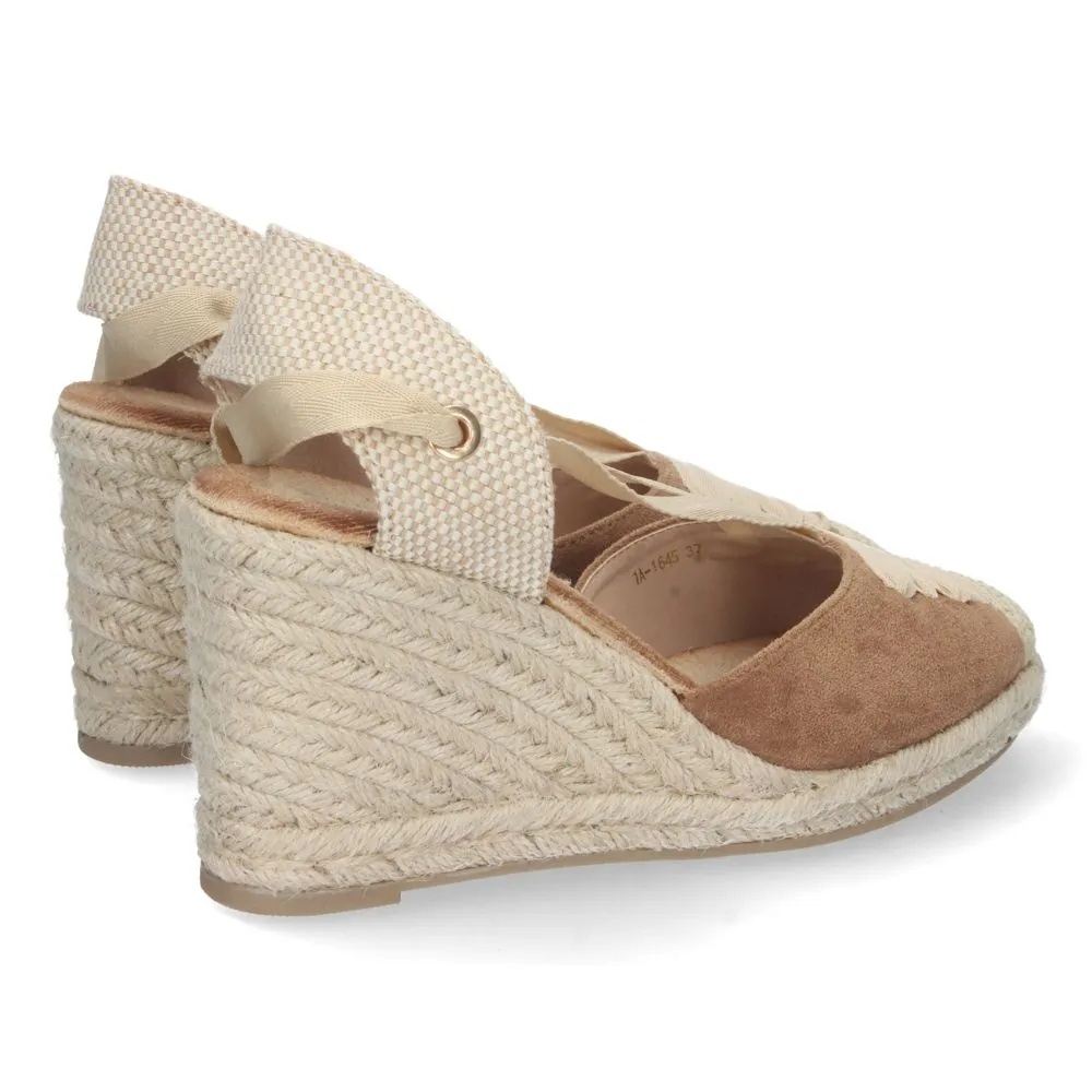 Sandalias con cuña, descubre los cupones de Let's Secrets1A-1645-Camel