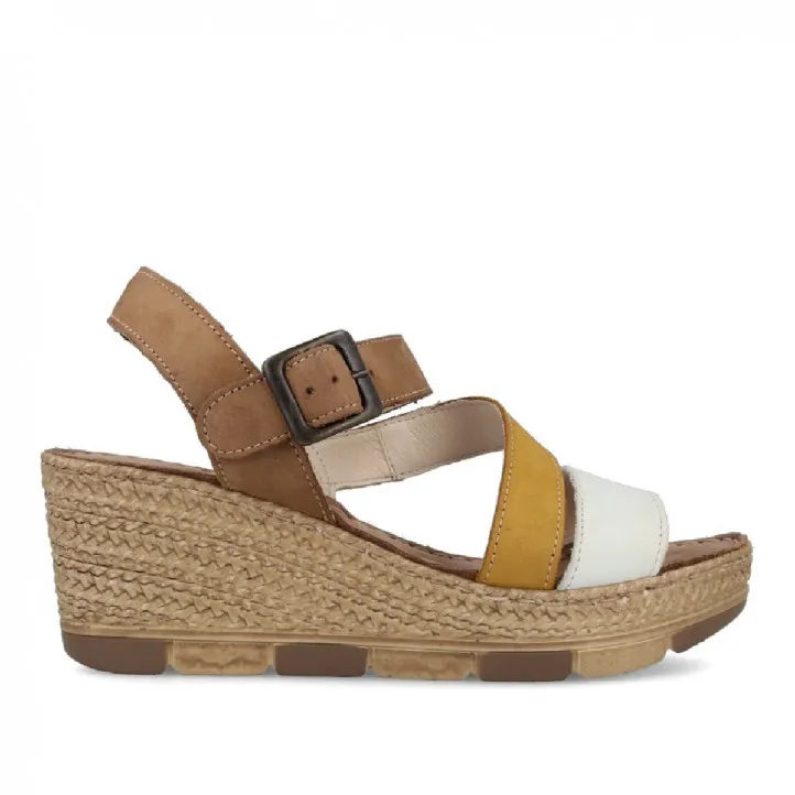 SANDALIAS CON CUñA WALK AND FLY MALIBU 8508 35700 WALK AND FLY