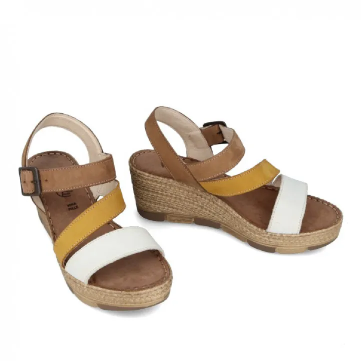 SANDALIAS CON CUñA WALK AND FLY MALIBU 8508 35700 WALK AND FLY