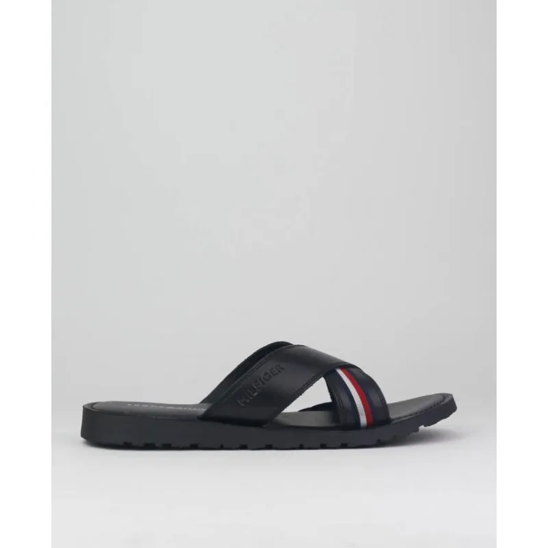 Sandalias de hombre Tommy Hilfiger FMOFMO3972-BDS