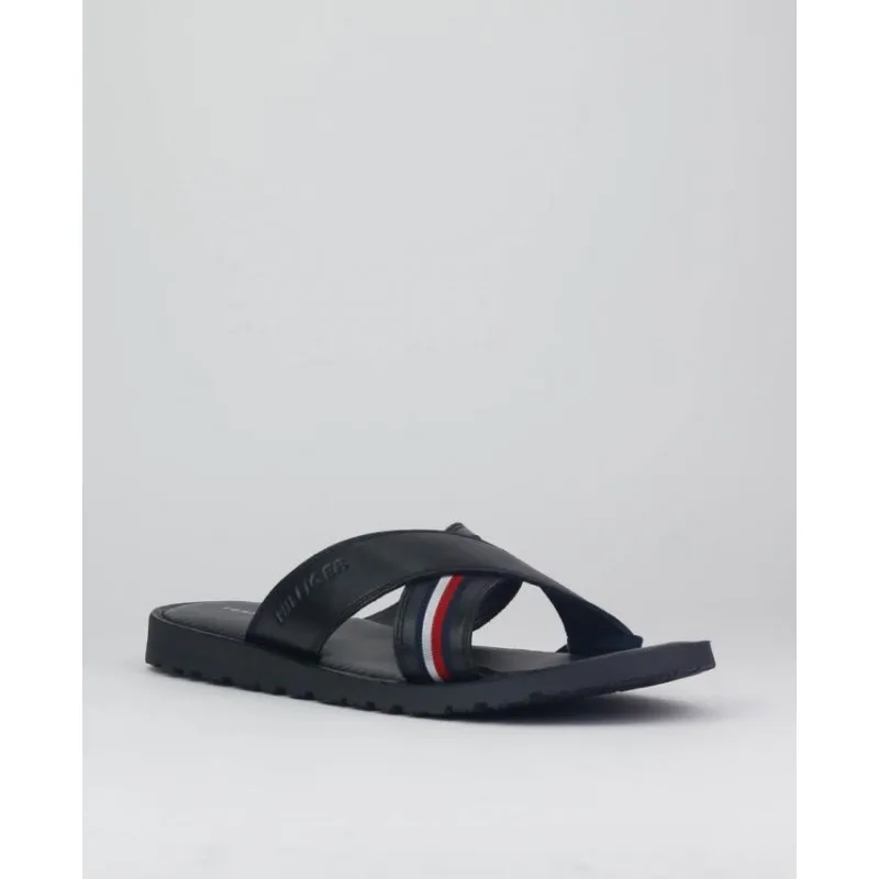 Sandalias de hombre Tommy Hilfiger FMOFMO3972-BDS