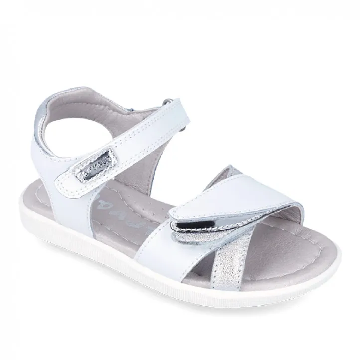 SANDALIAS GARVALIN DE NIñA BLANCO 242425B