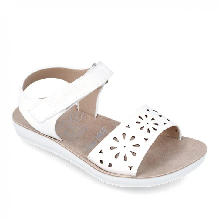 SANDALIAS GARVALIN DE NIñA BLANCO 242440D