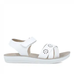 SANDALIAS GARVALIN DE NIñA BLANCO 242441D