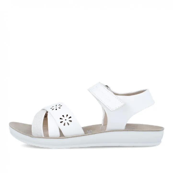 SANDALIAS GARVALIN DE NIñA BLANCO 242441D