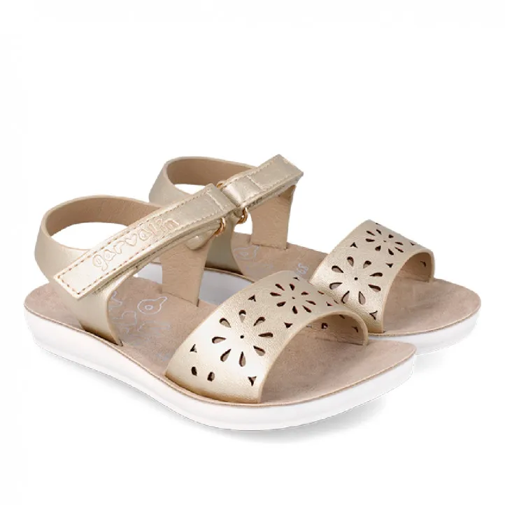 SANDALIAS GARVALIN DE NIñA PLATINO 242440A