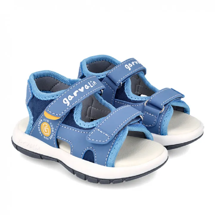 SANDALIAS GARVALIN DE NIñO AZUL 242817A