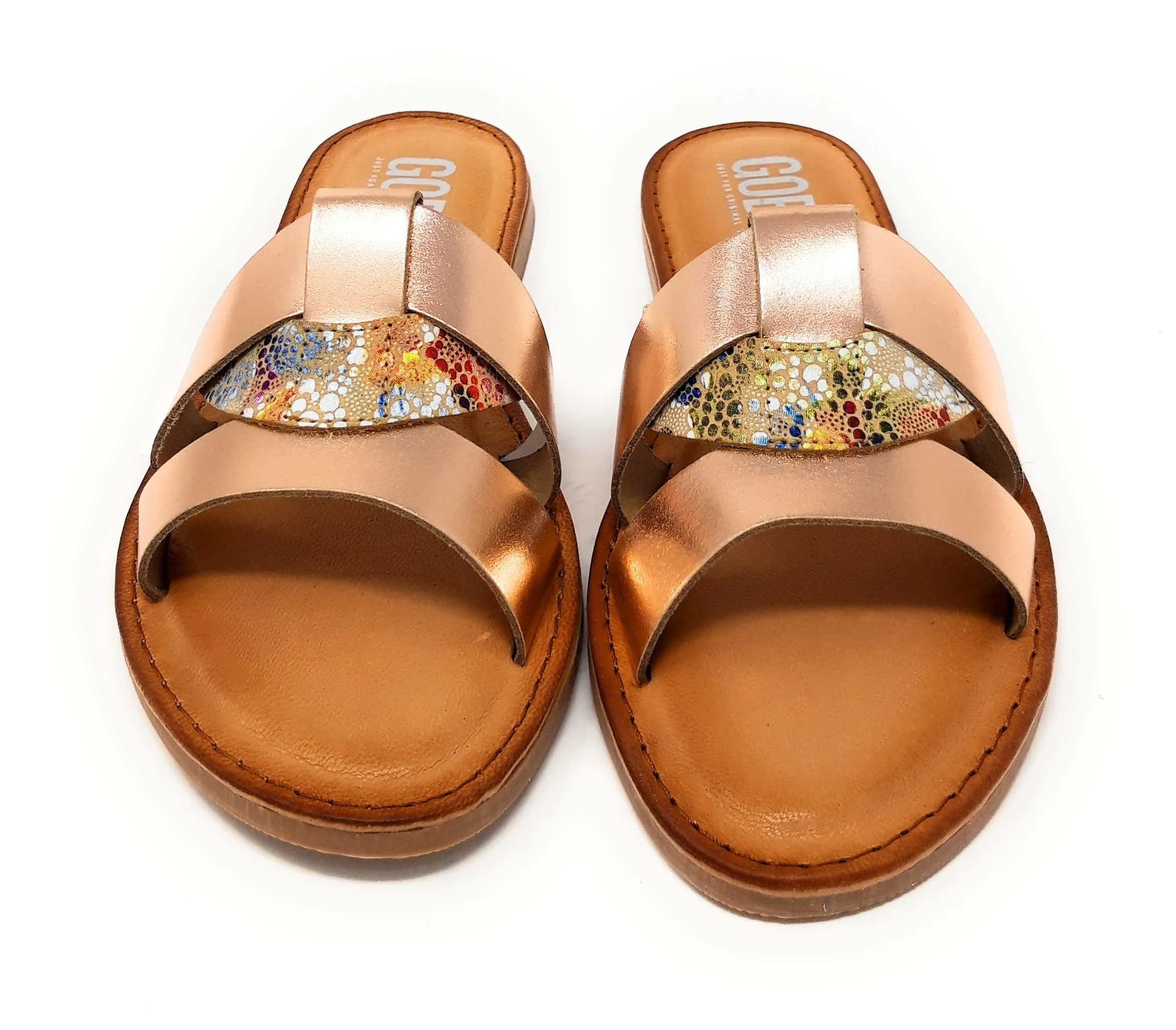 SANDALIAS GOBBS 208 COBRE