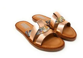 SANDALIAS GOBBS 208 COBRE