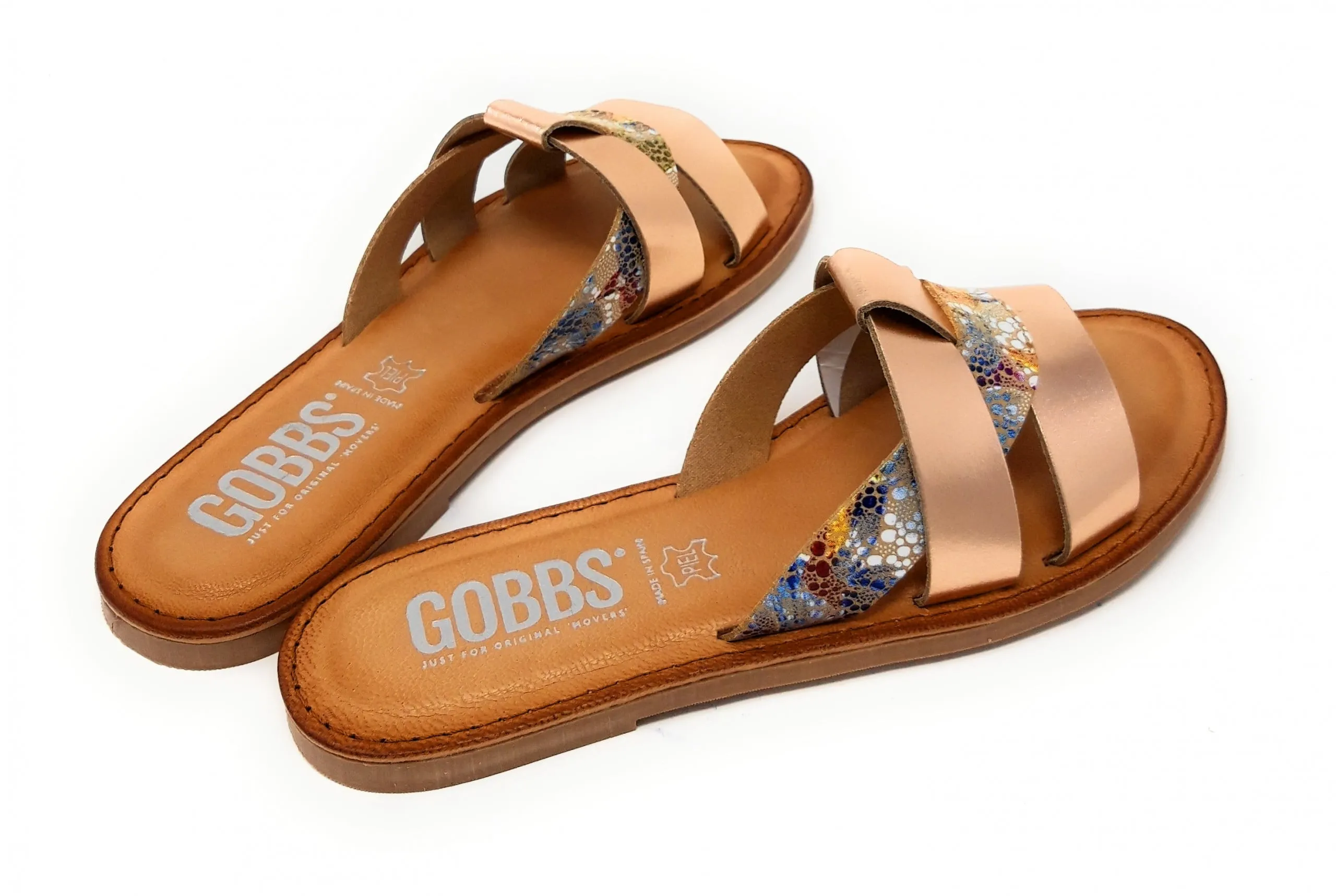 SANDALIAS GOBBS 208 COBRE