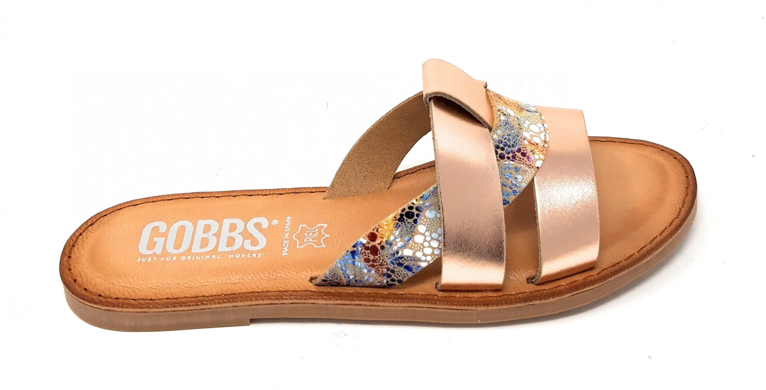 SANDALIAS GOBBS 208 COBRE