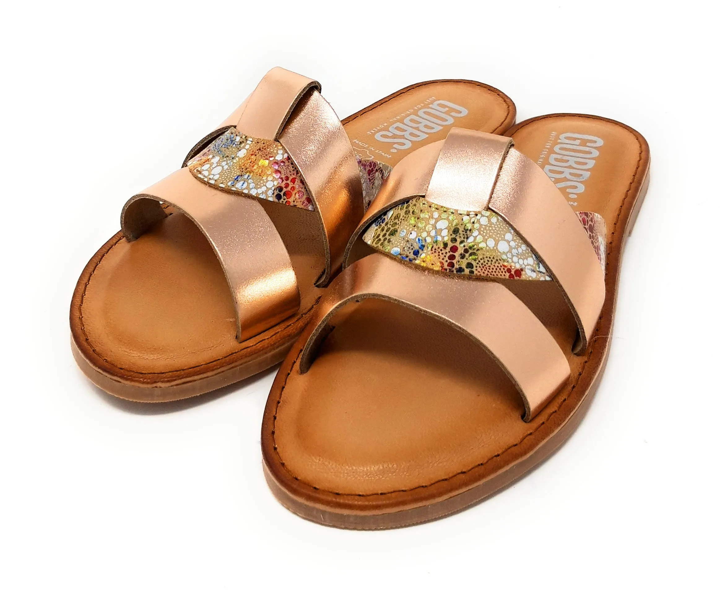 SANDALIAS GOBBS 208 COBRE