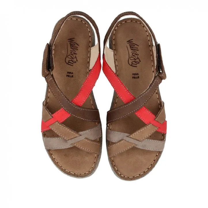 SANDALIAS PIEL WALK AND FLY SAHARA 3096 47610 WALK AND FLY