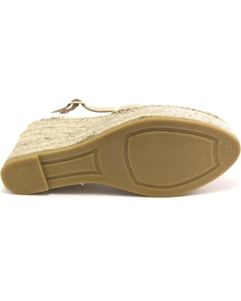 Sandalias VIDORRETA  de Mujer TILO 07100 NUBUCK  BEIG