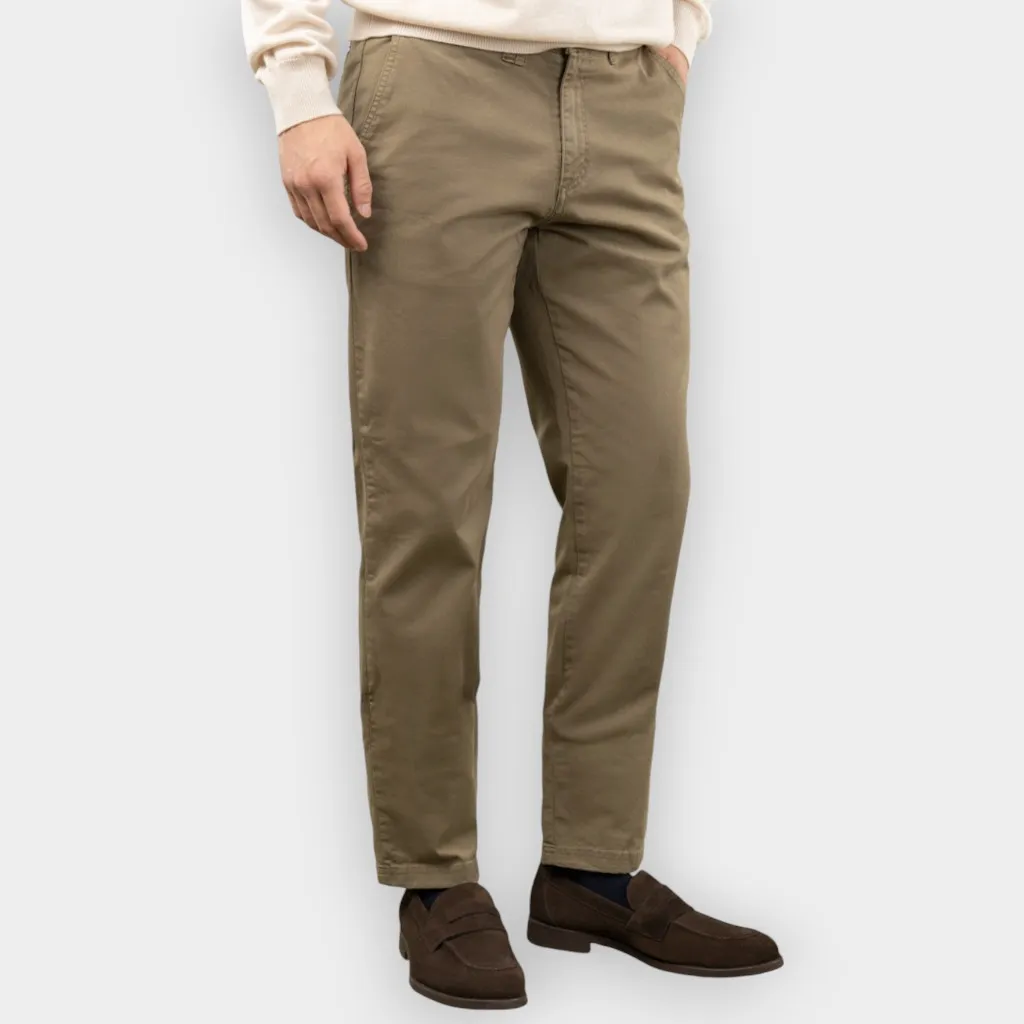 Scotta 1985 – Pantalón Steve chino khaki