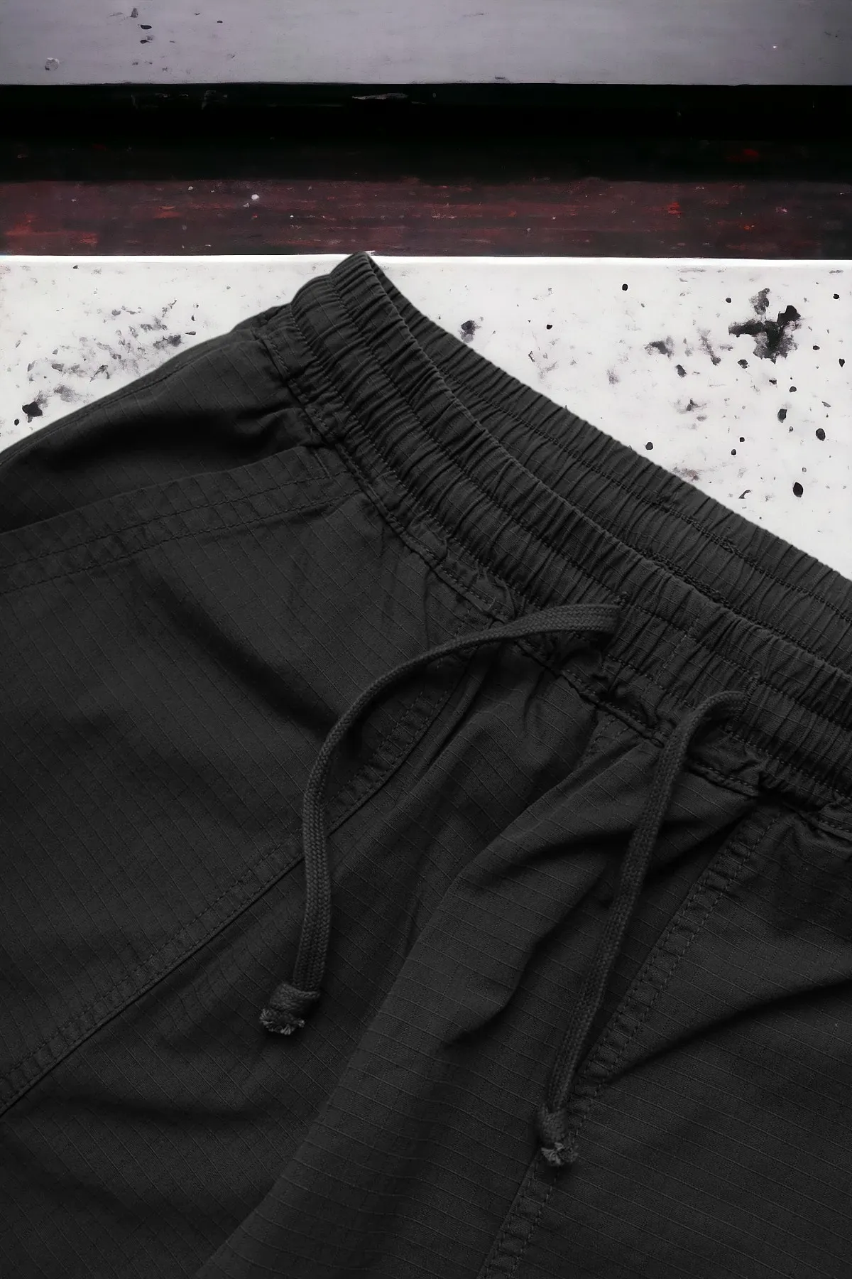 Service Works – Pantalón corto Ripstop chef black