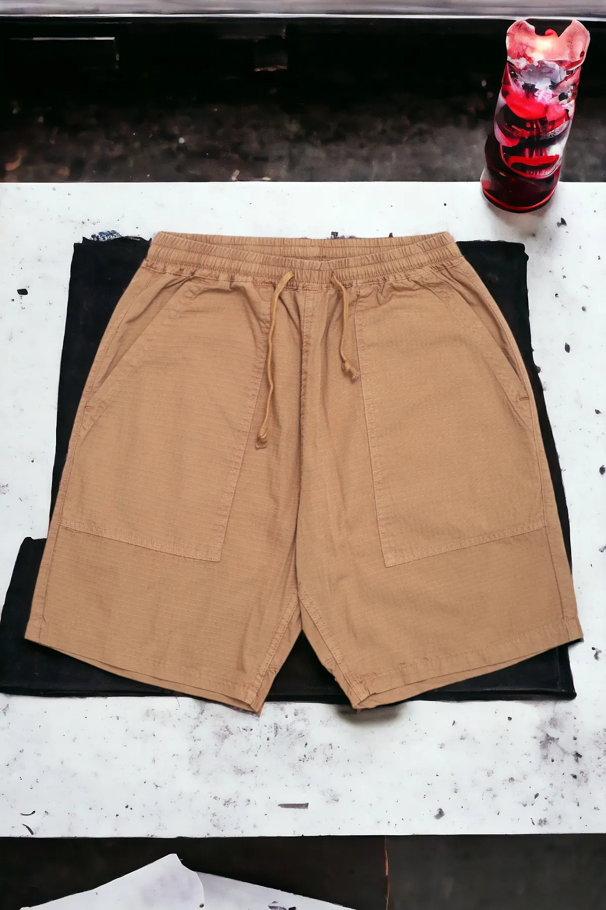 Service Works – Pantalón corto Ripstop chef mink