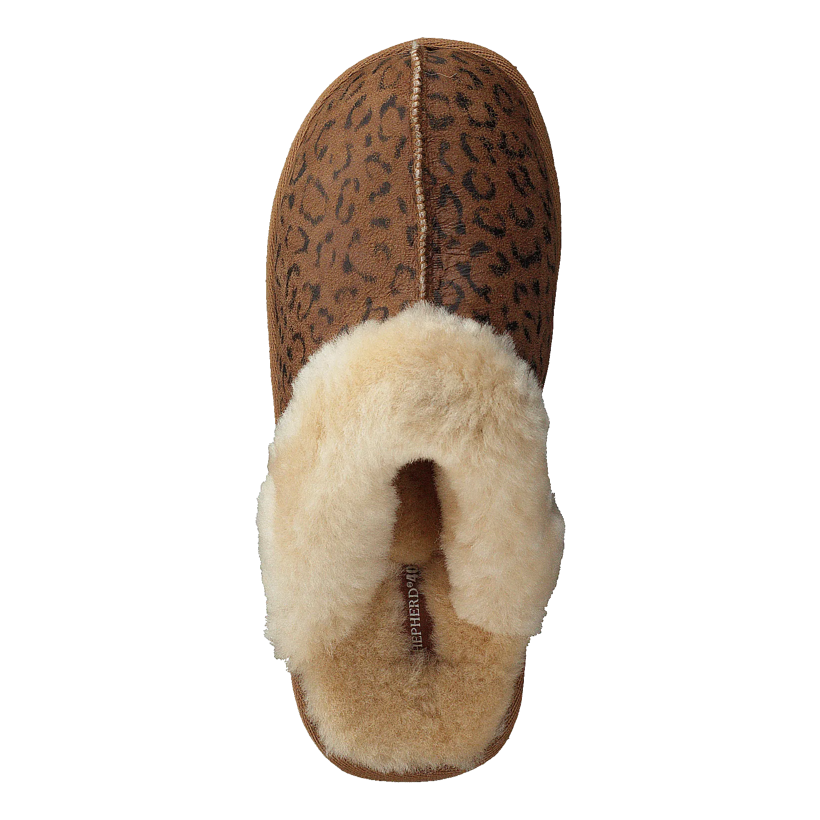 Shepherd zapatos Jessica Leopard Chestnut