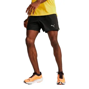 Short 2 en 1 Puma para Hombre Run Velocity Ultraweave 2 in 1 Short Negro