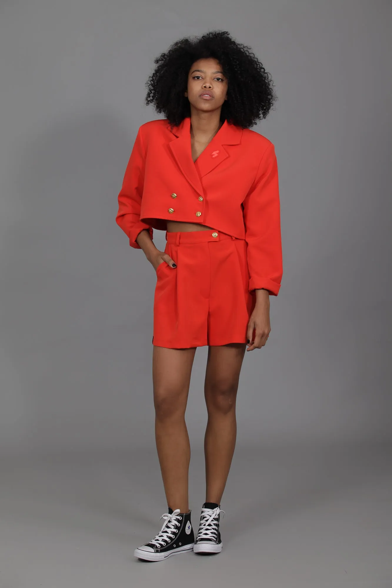 Short traje · NARANJA ·