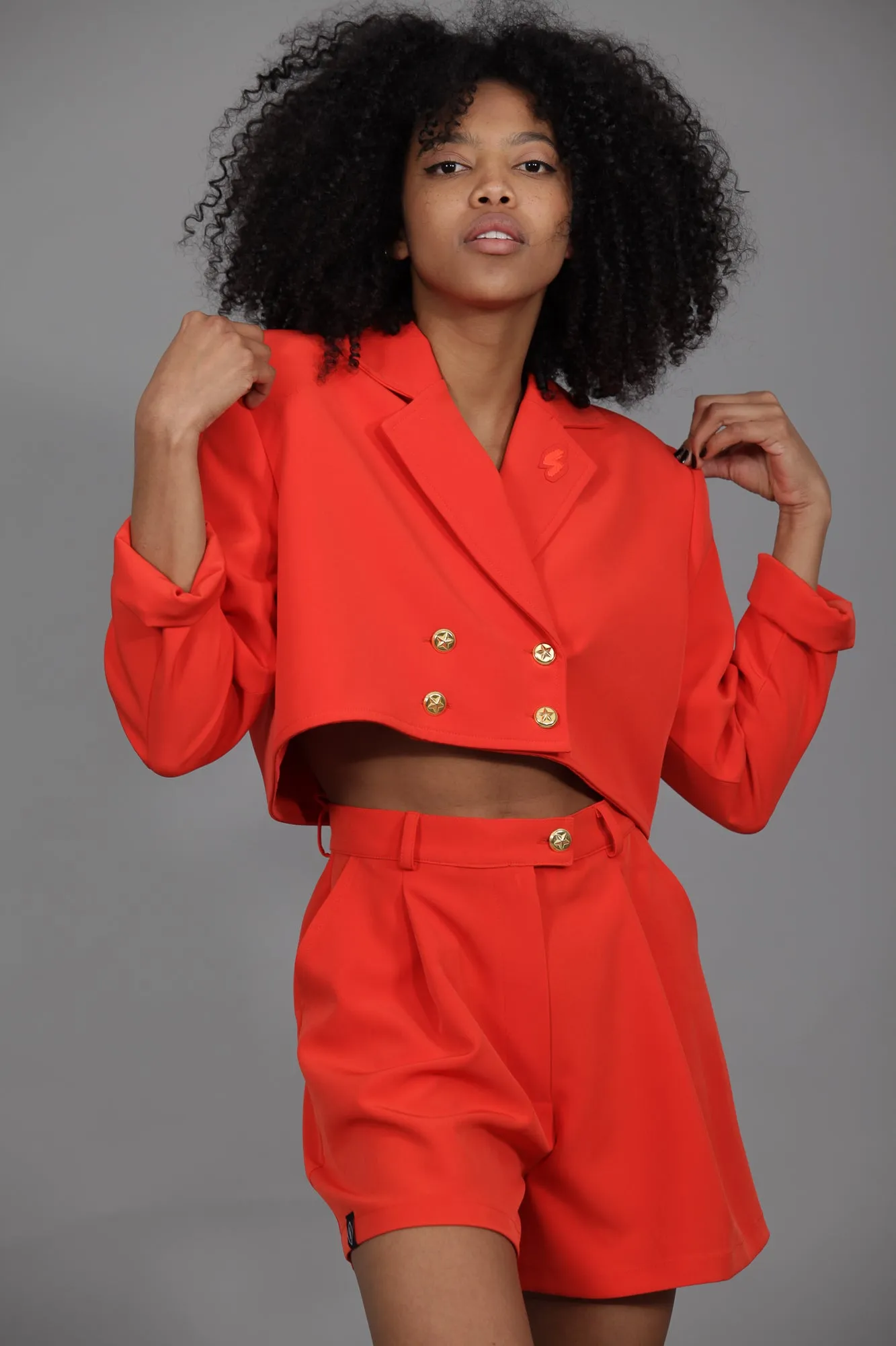 Short traje · NARANJA ·