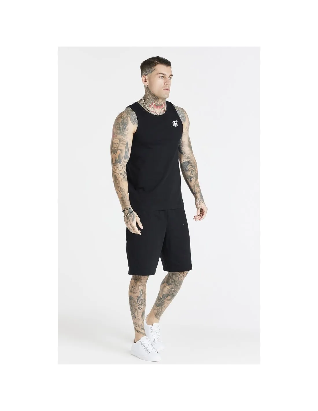 SikSilk pantalones cortos Core Jersey Shorts