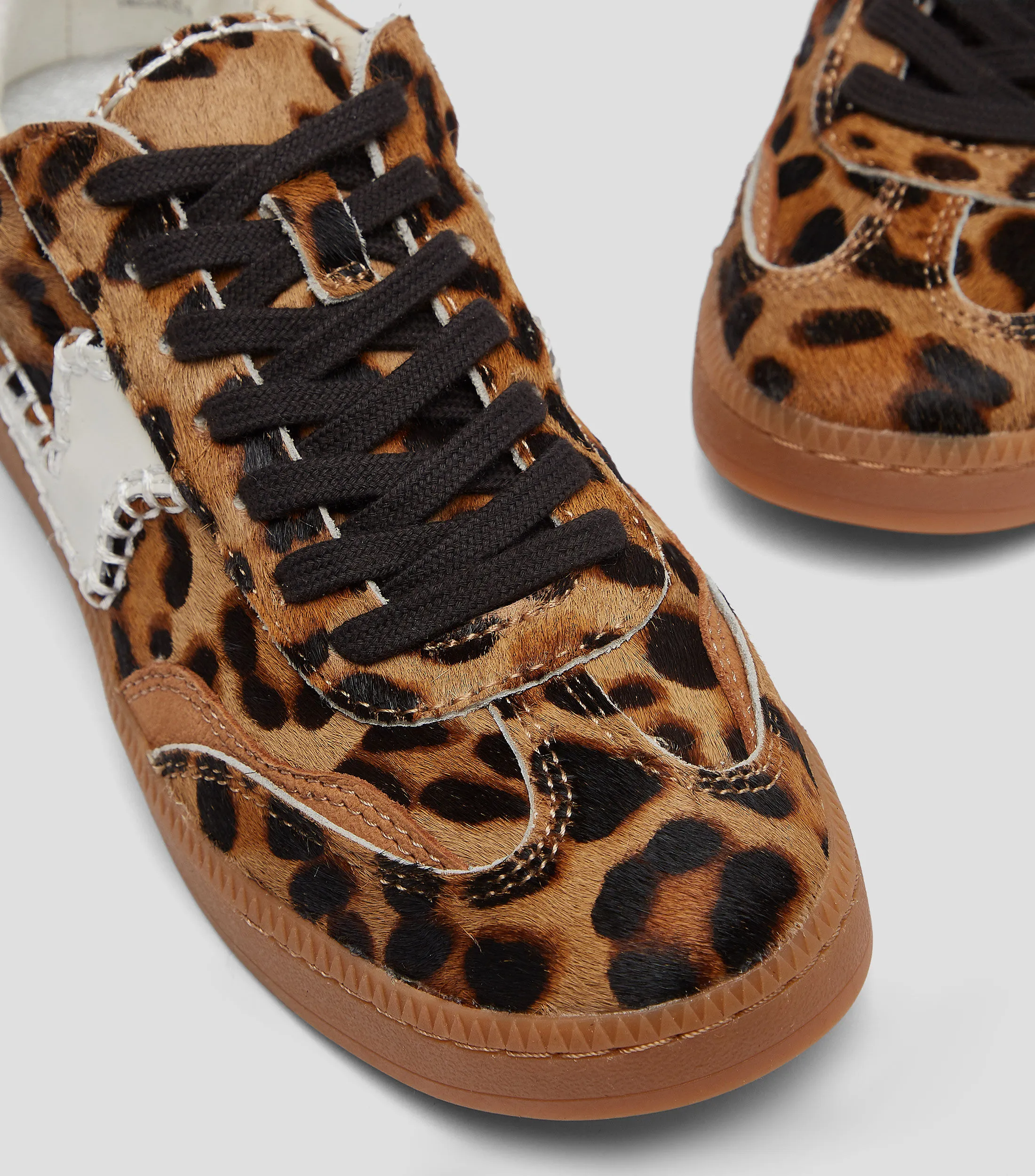 Steve Madden Tenis Casuales con Animalprint Mujer