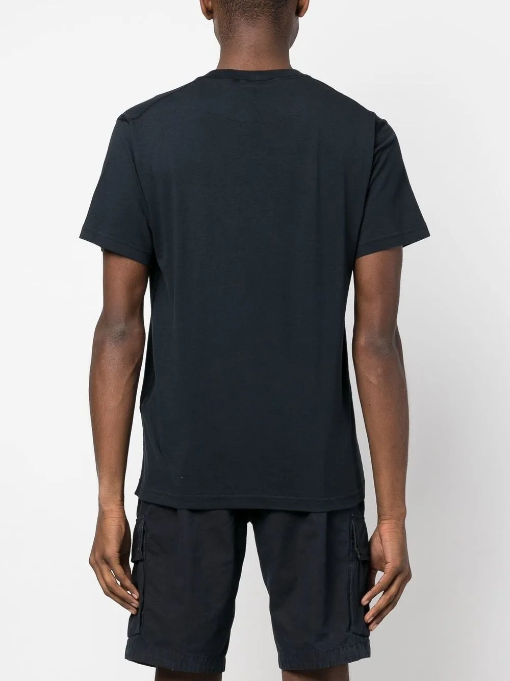 STONE ISLAND 23757 COTTON JERSEY TEE NAVY BLUE