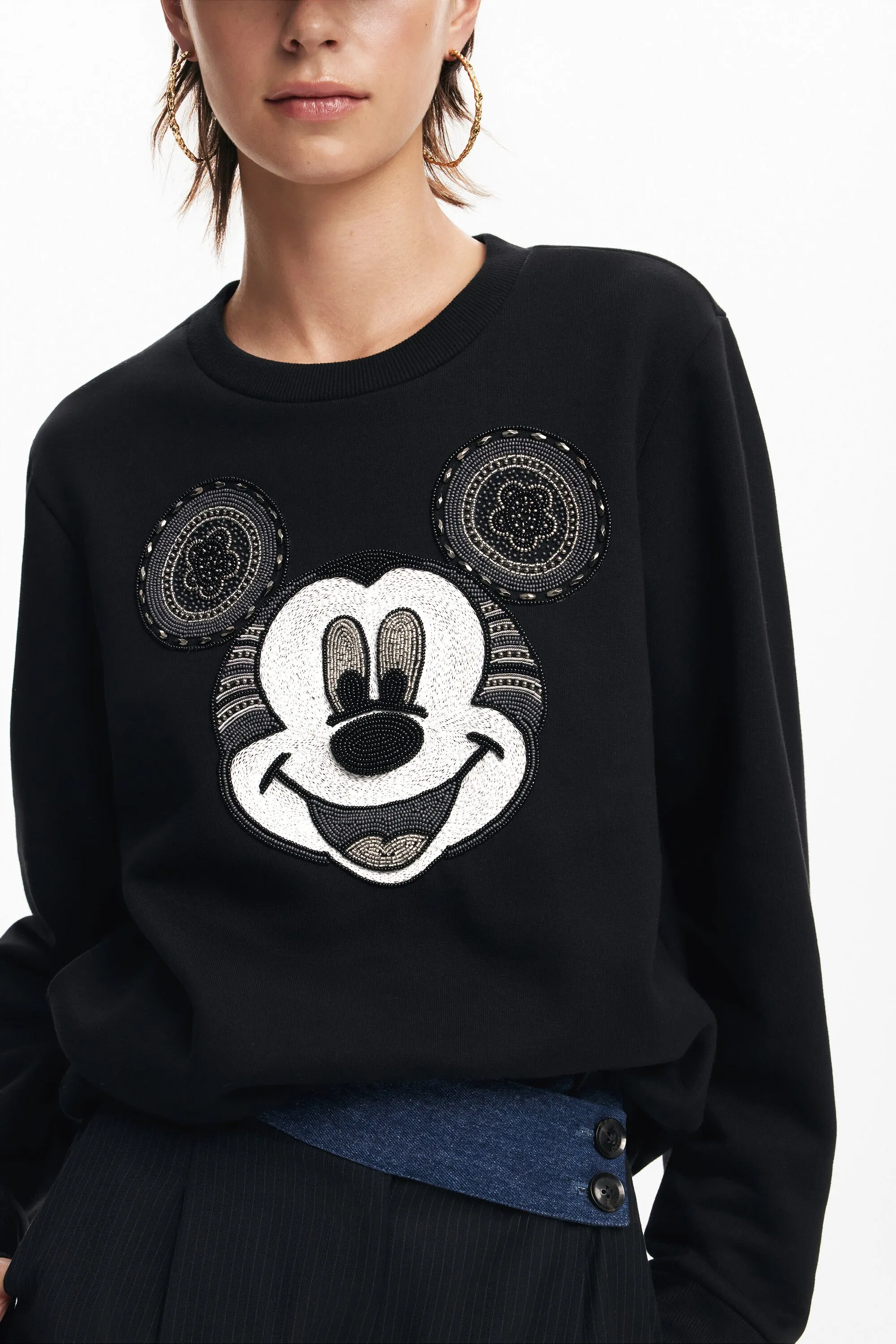 Sudadera cara Mickey Mouse