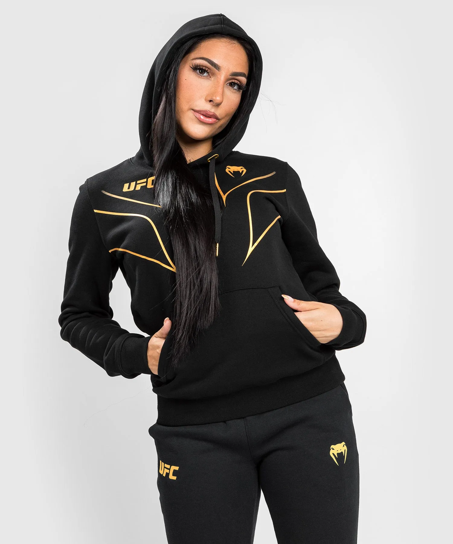 Sudadera con capucha UFC Venum Fight Night 2.0 para mujer - Champion