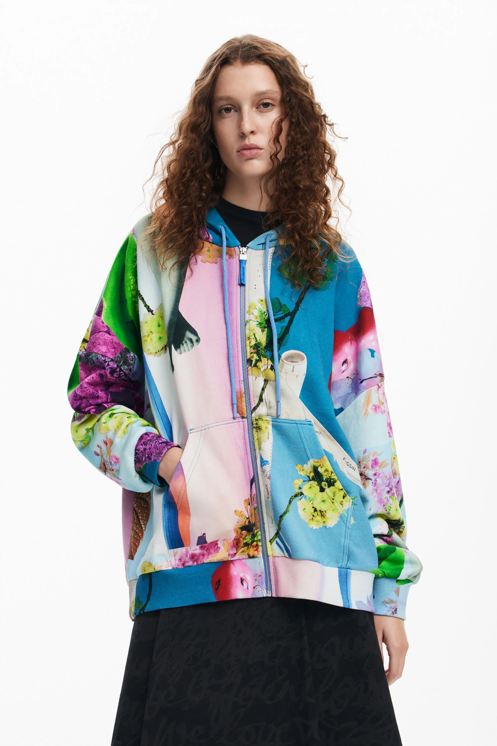 Sudadera estampada M. Christian Lacroix