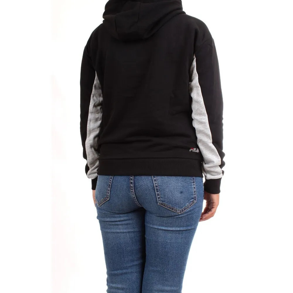 SUDADERA FILA MIKA CREW SWEAT MUJER NEGRO IRIS K14 682853-K14