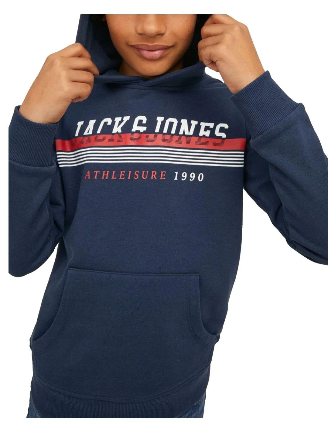 Sudadera JJiron Sweat Navy Jack&Jones