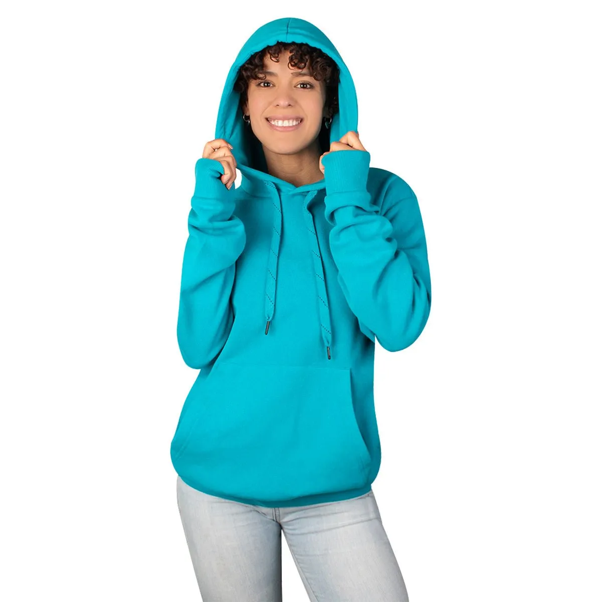 Sudadera Lisa Básica Mujer