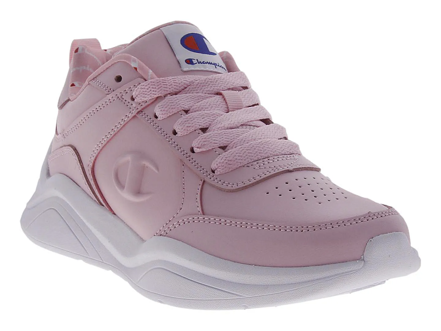 Tenis Champion Emboss Rosa Para Mujer