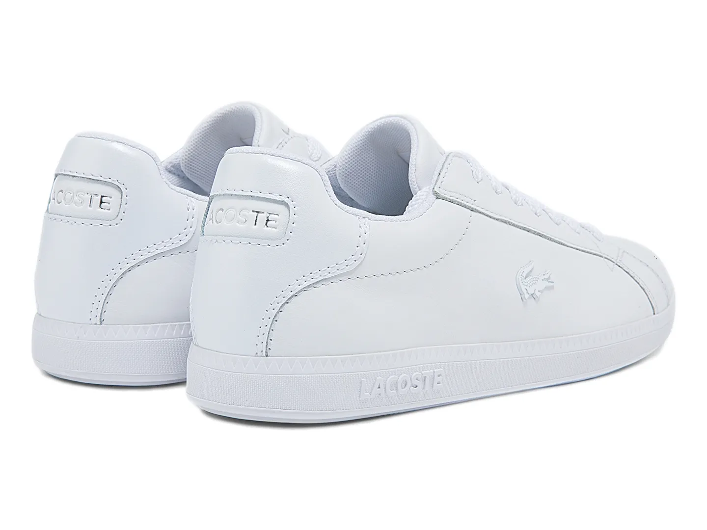 Tenis Lacoste Graduate  Blanco Para Mujer