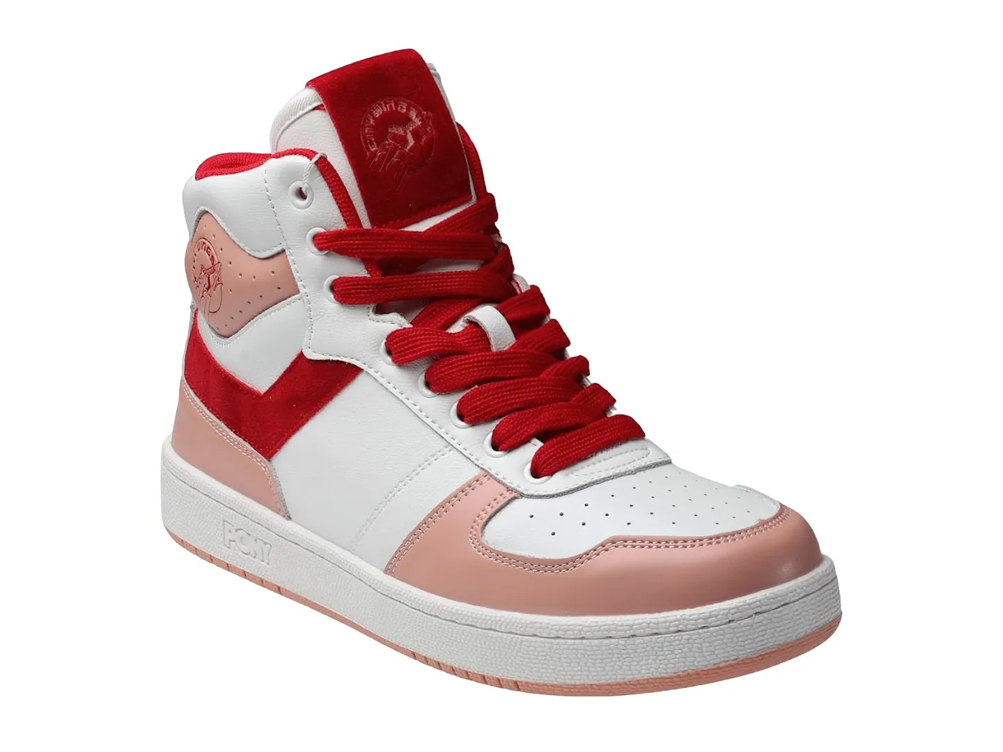 Tenis Pony Wings Hi Rojo Para Mujer