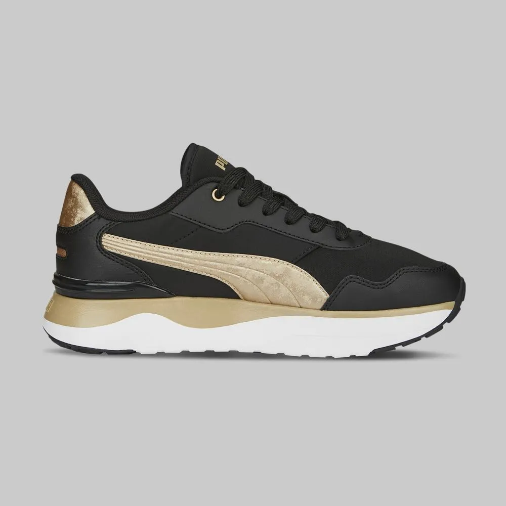 Tenis Puma R78 Voyage Space Metallics Mujer