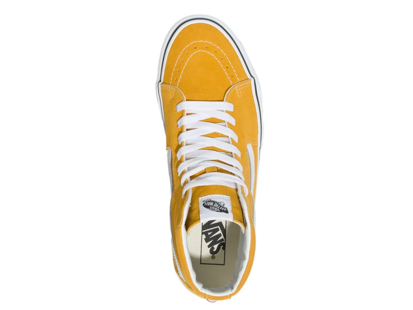 Tenis Vans Sk8 Hi Amarillo Para Mujer