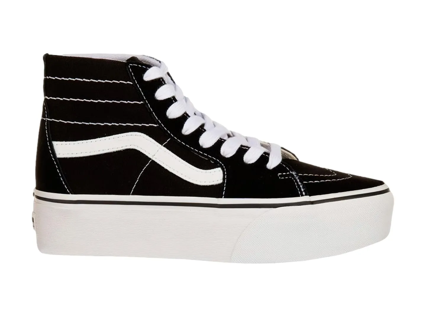 Tenis Vans Tapered Negro Para Mujer